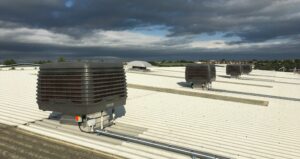 Breezair Evaporative Coolers on Bluetree Print Shop in Rotherham, UK