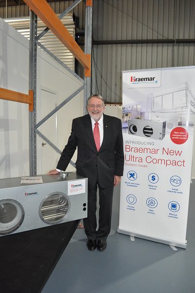 Frank showcasing products