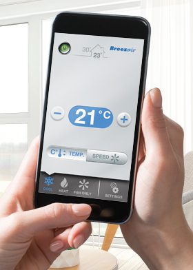 MagIQtouch Breezair wall controller