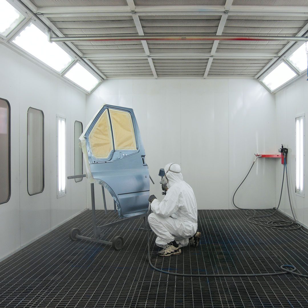 Gas Heating Technology Automotive Spray Booth Heating