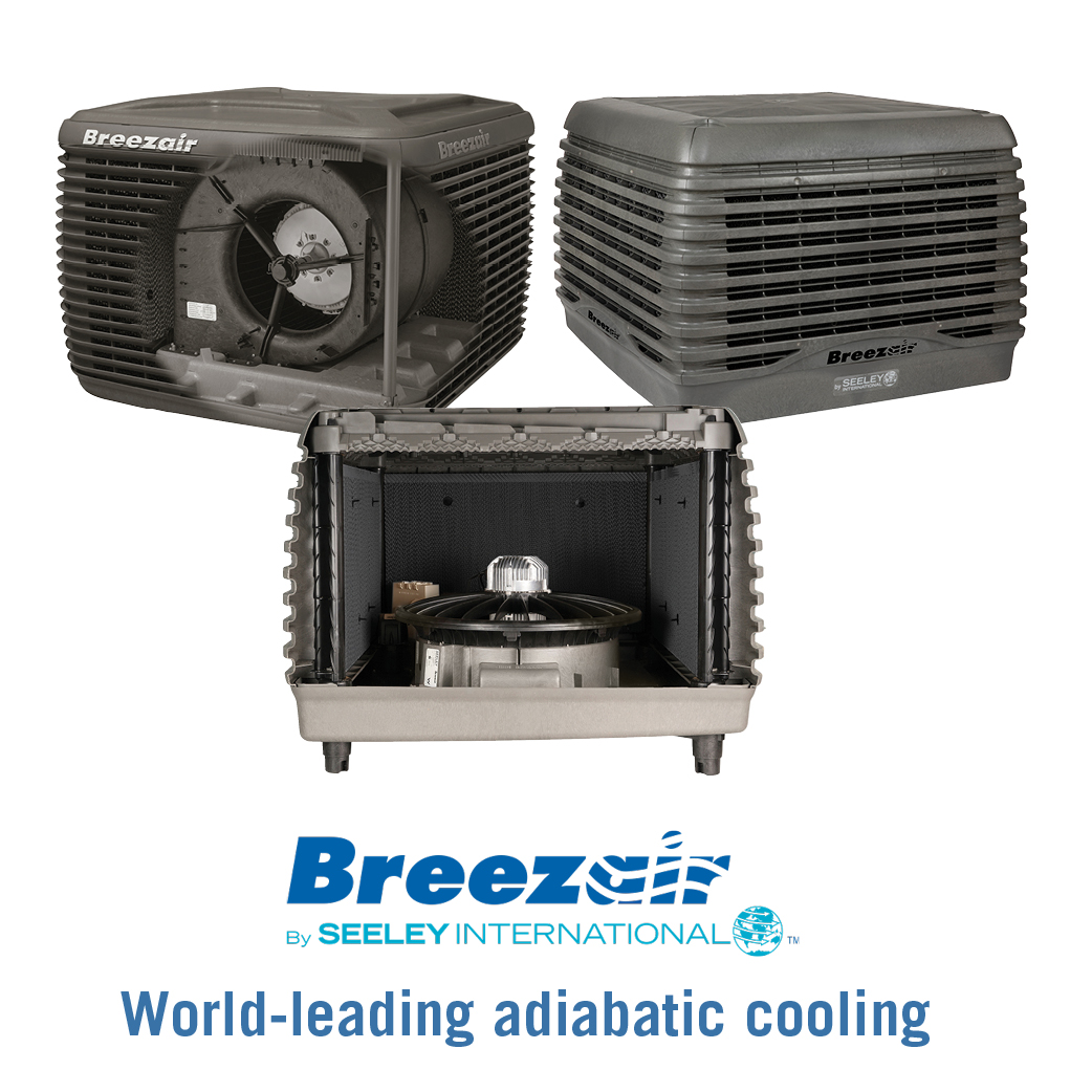Breezair evaporative cooling system product range