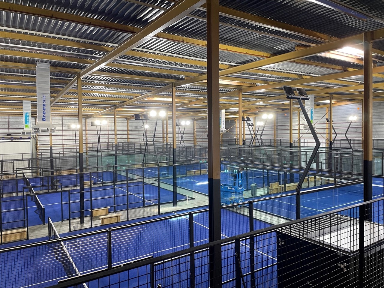 cooling padel courts evaporative cooling applications