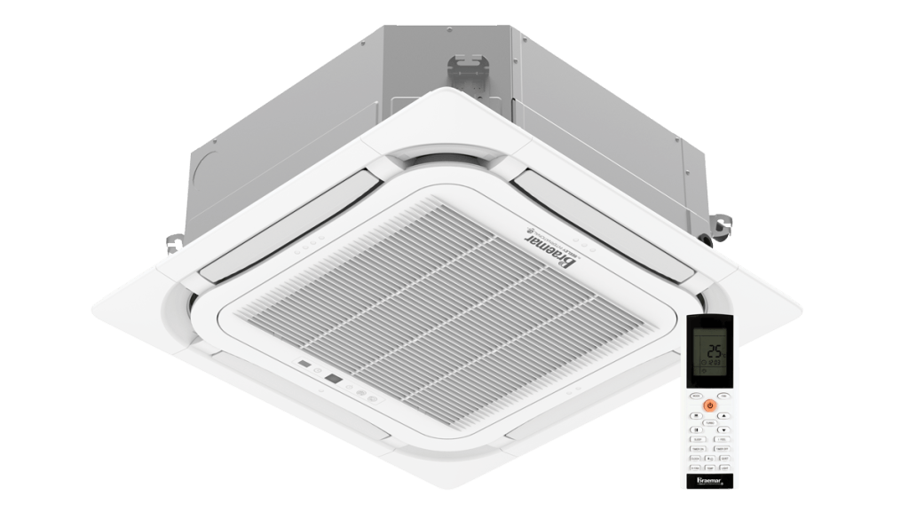 Braemar Reverse Cycle Split System Cassette with controller