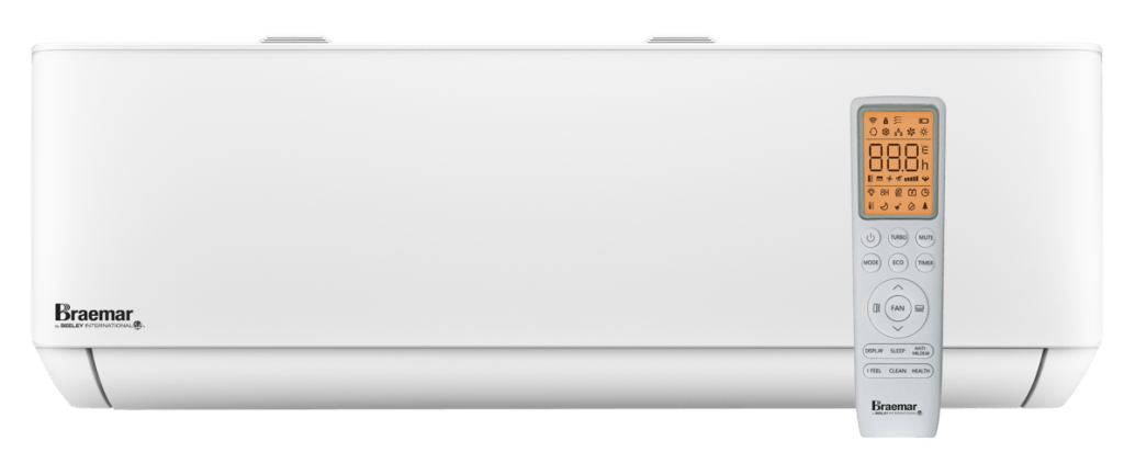 Innov-aire Reverse Cycle Indoor Unit Braemar-with remote control