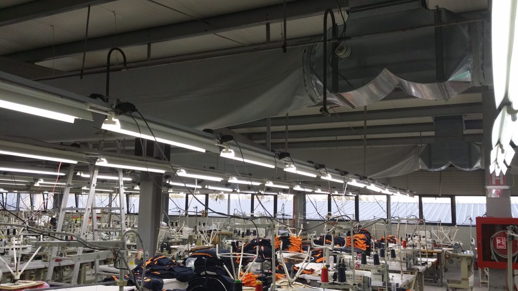 textile industry air conditioning