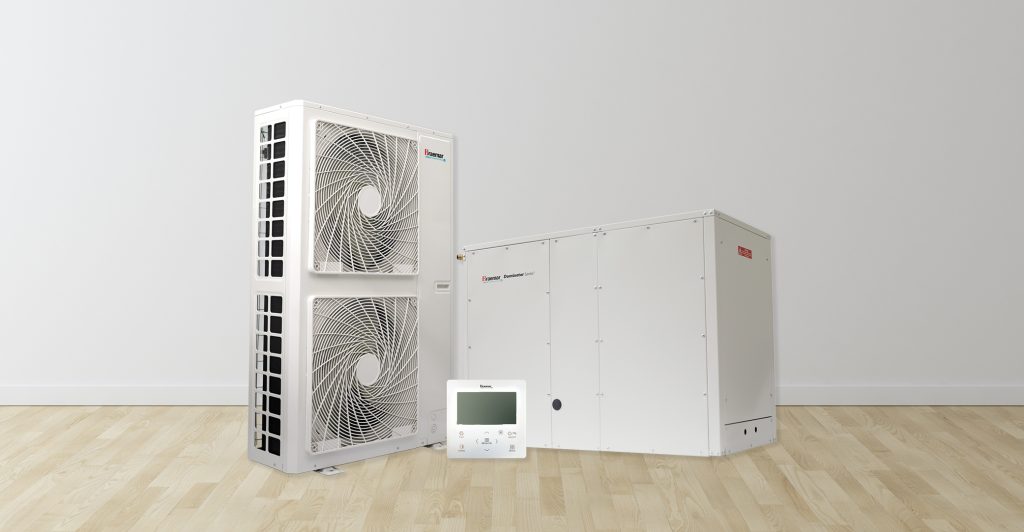 Dominator series indoor unit outdoor unit rf sensors and zone controllers