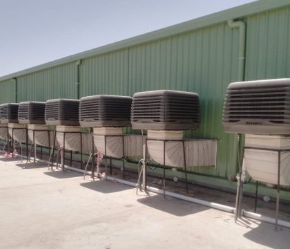 Hangar cooling with Breezair